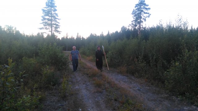 Ostatnie 20 metrów i kolacja :)